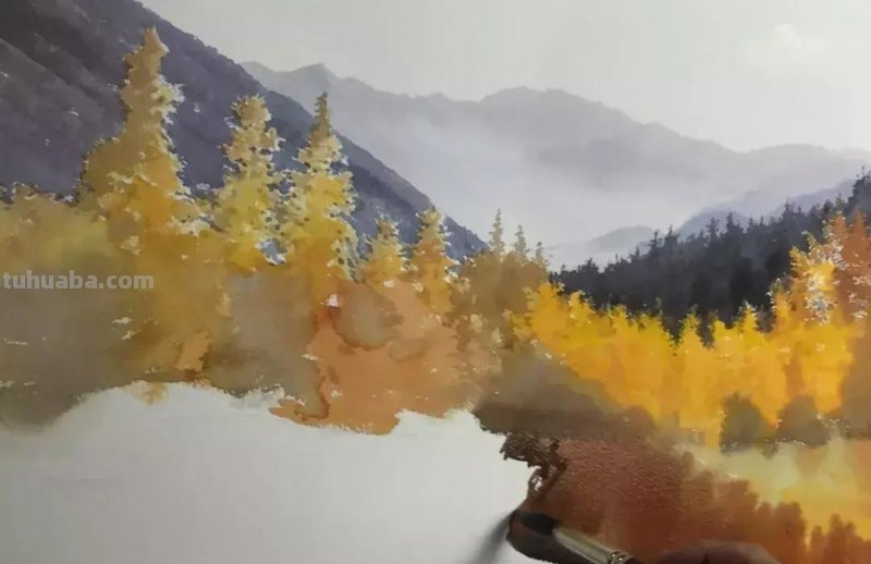 零基础小白喜爱的水彩小教程，毫不犹豫的收藏了