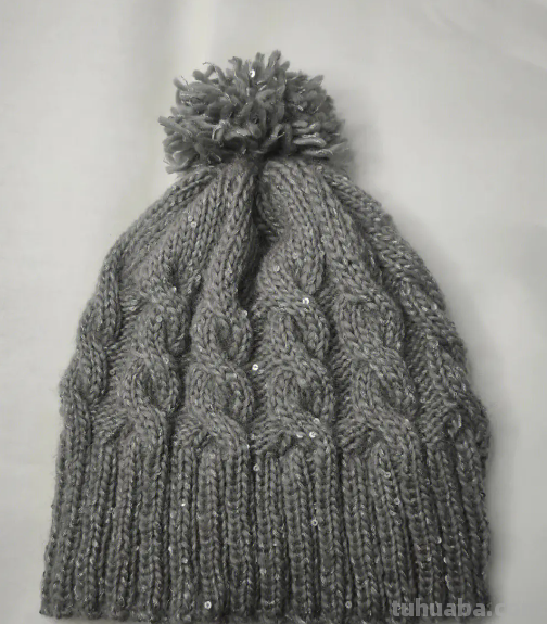 粗线织帽子教程与图解 粗线织帽子教程与图解