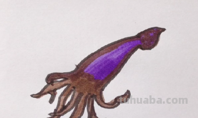 深海巨型乌贼怎么画 深海巨型乌贼怎么画