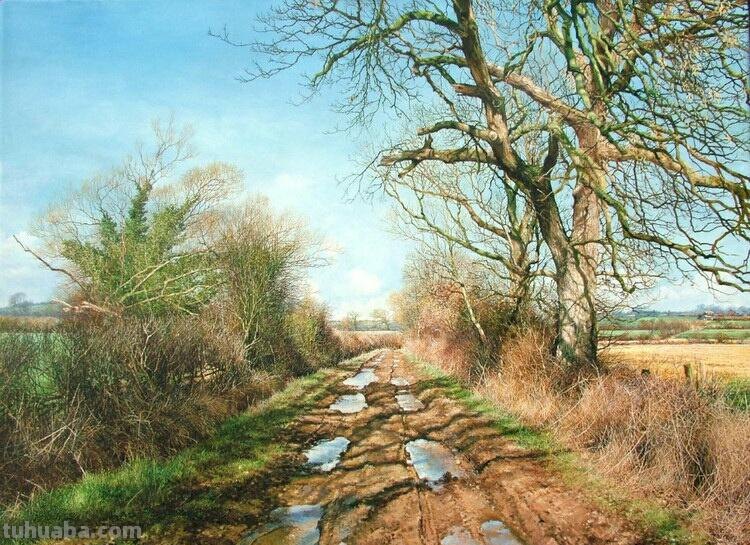 精美写实风景水彩画｜英国Martin.Taylor作品