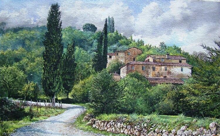 精美写实风景水彩画｜英国Martin.Taylor作品
