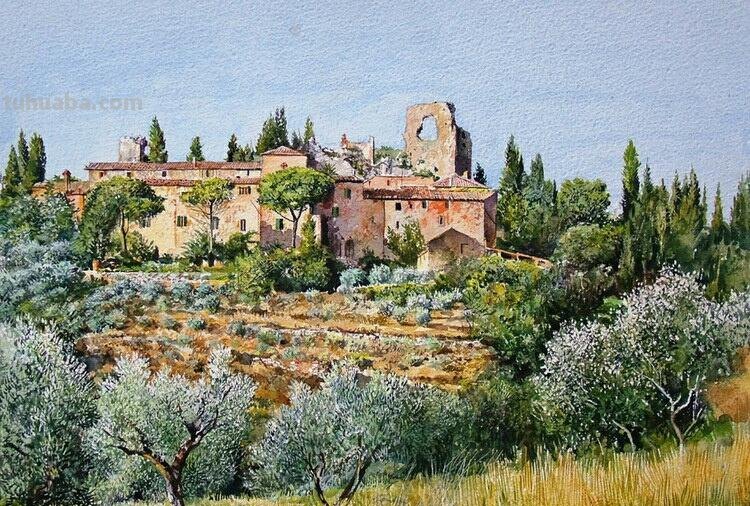 精美写实风景水彩画｜英国Martin.Taylor作品