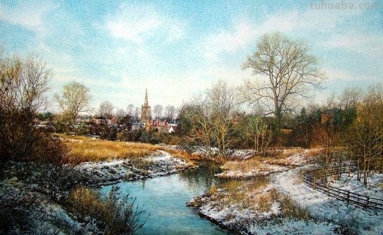 精美写实风景水彩画｜英国Martin.Taylor作品