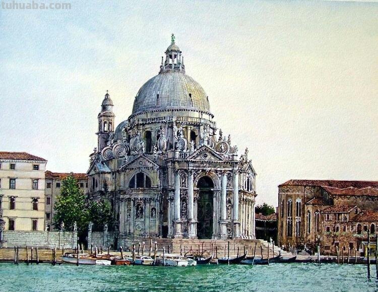 精美写实风景水彩画｜英国Martin.Taylor作品