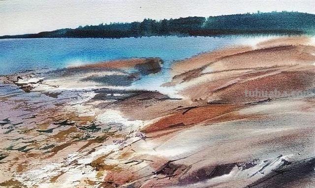 水色意趣 - 俄罗斯画家尤里·隆科夫风景水彩画专辑