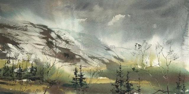 水色意趣 - 俄罗斯画家尤里·隆科夫风景水彩画专辑