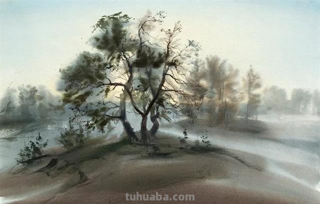 水色意趣 - 俄罗斯画家尤里·隆科夫风景水彩画专辑