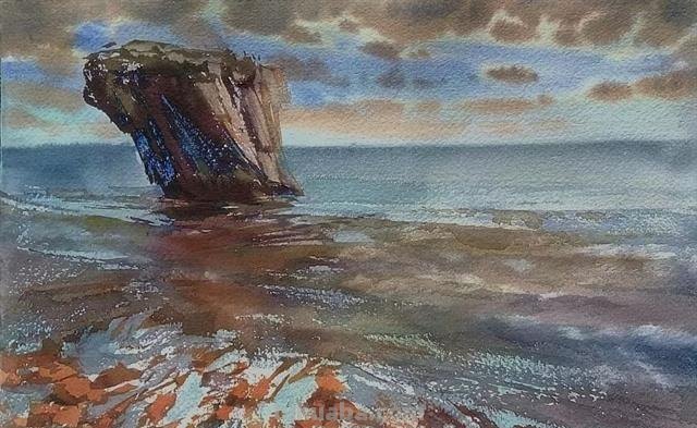 水色意趣 - 俄罗斯画家尤里·隆科夫风景水彩画专辑