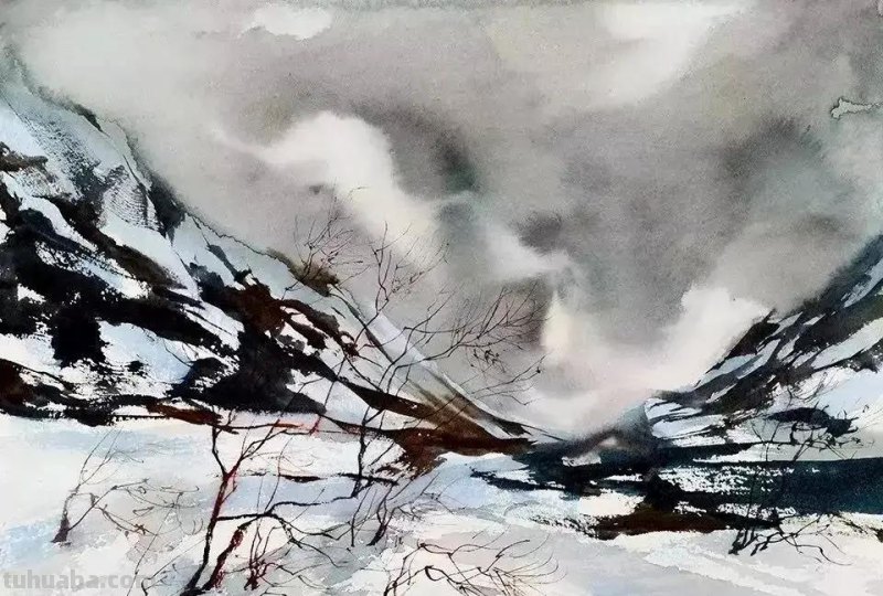 水色意趣 - 俄罗斯画家尤里·隆科夫风景水彩画专辑
