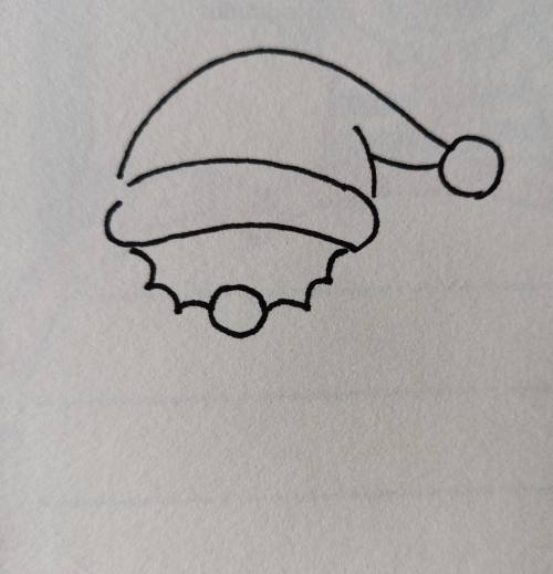 圣诞老人怎么画简笔画可爱