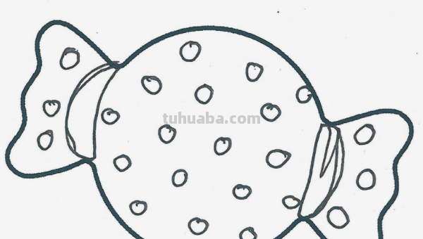 糖果怎么画简笔画 糖果怎么画简笔画