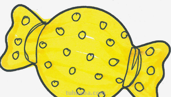 糖果怎么画简笔画 糖果怎么画简笔画