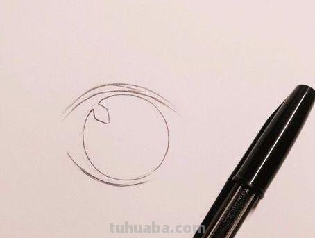 可爱眼睛怎么画彩铅 动漫人物混色眼睛教程？