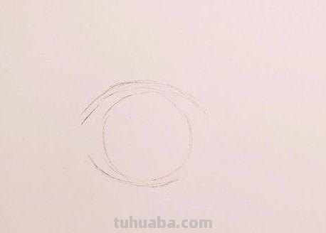可爱眼睛怎么画彩铅 动漫人物混色眼睛教程？