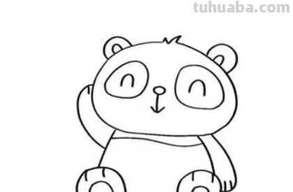 简易熊猫画怎么画