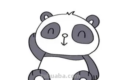 简易熊猫画怎么画