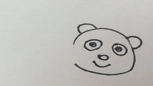 简易熊猫画怎么画