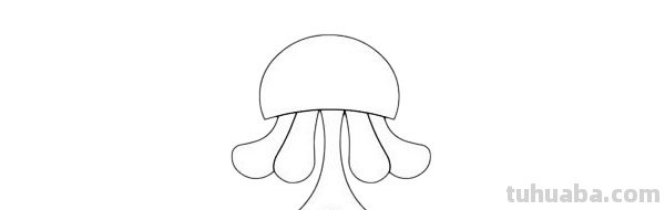 水母怎么画漂亮又简单
