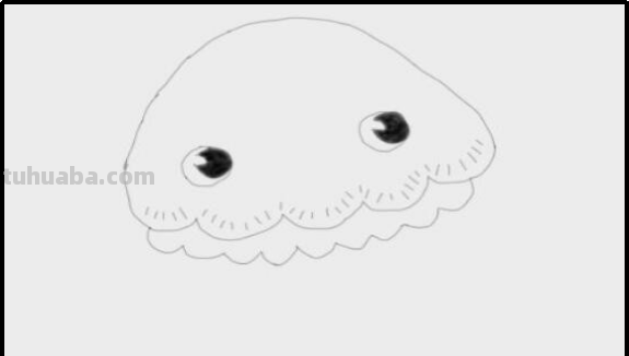 怎么画水母简单又好看