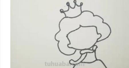 怎么画公主简笔画 简笔画之小公主的画法? 怎么画公主简笔画 简笔画之小公主的画法?