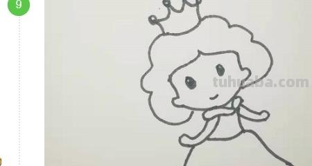 怎么画公主简笔画 简笔画之小公主的画法? 怎么画公主简笔画 简笔画之小公主的画法?
