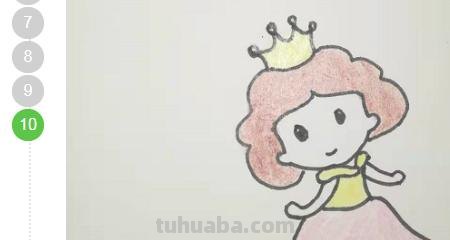 怎么画公主简笔画 简笔画之小公主的画法? 怎么画公主简笔画 简笔画之小公主的画法?