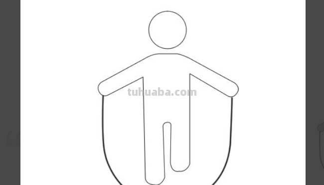 跳绳怎么画简笔画图片 跳绳怎么画简笔画图片