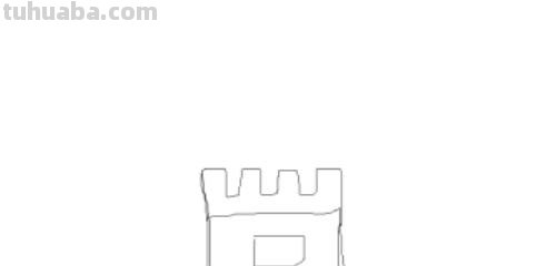 简笔画长城怎么画 长城的画？
