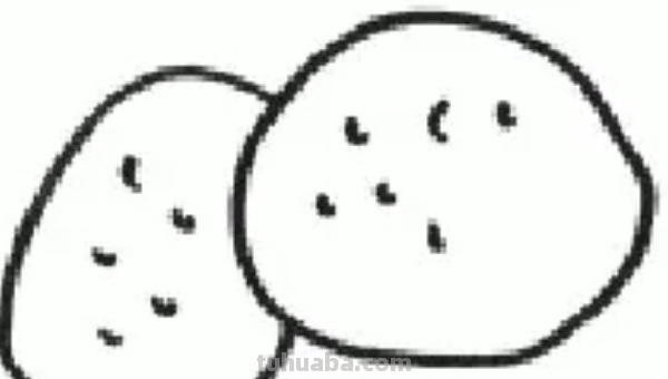 蔬菜怎么画图片