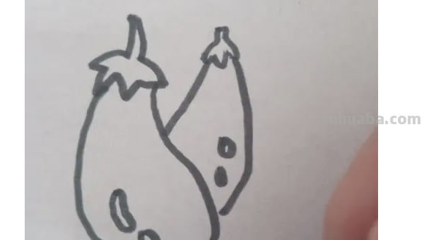 蔬菜怎么画图片