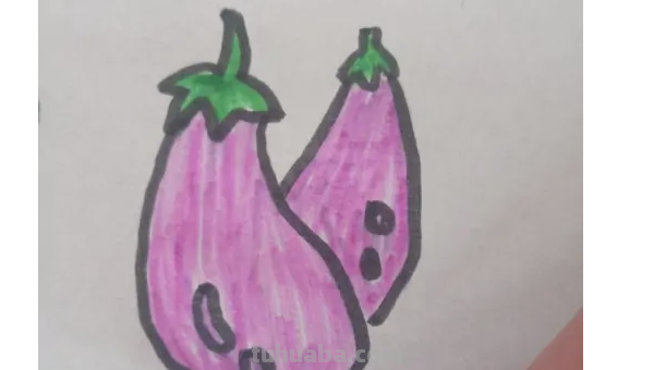 蔬菜怎么画图片