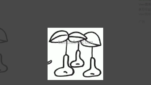 蔬菜怎么画图片