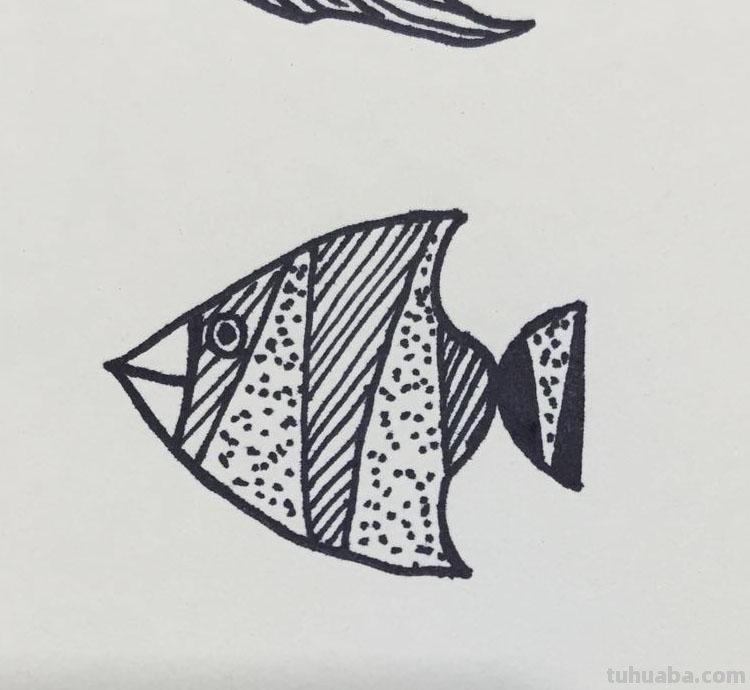 孩子还在画一种鱼？简单的简笔画鱼丰富孩子的素材库