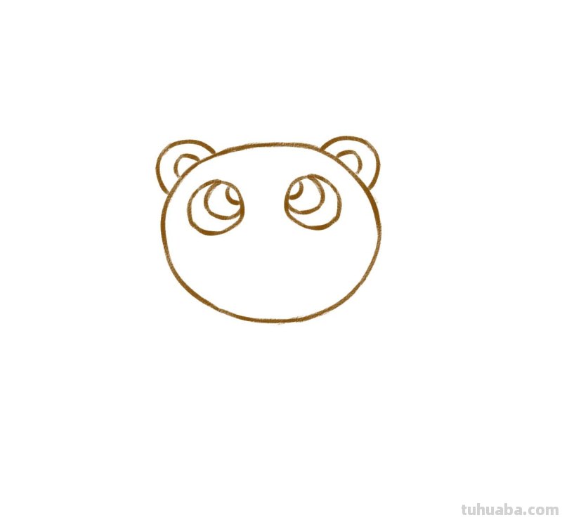 儿童画简笔画 简单几步画只可爱的小狮子! 儿童画简笔画 简单几步画只可爱的小狮子!