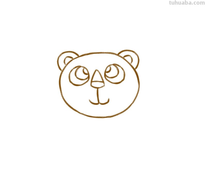 儿童画简笔画 简单几步画只可爱的小狮子! 儿童画简笔画 简单几步画只可爱的小狮子!