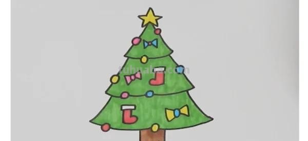 抖音圣诞树怎么画 抖音圣诞树怎么画