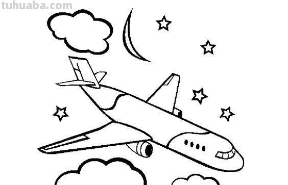 飞机简笔画资料，教孩子学画一画