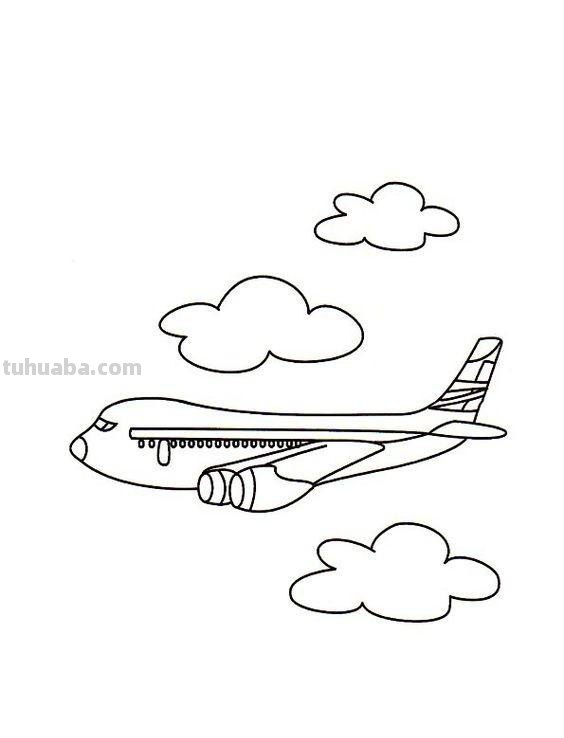 飞机简笔画资料，教孩子学画一画