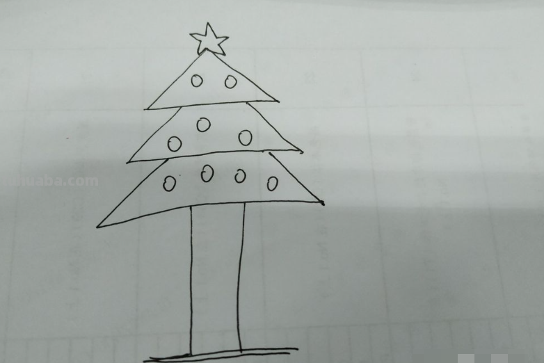 圣诞树怎么画 圣诞树怎么画