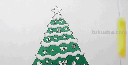 圣诞树怎么画 圣诞树怎么画