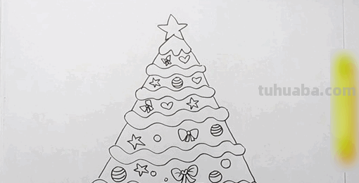 圣诞树怎么画 圣诞树怎么画