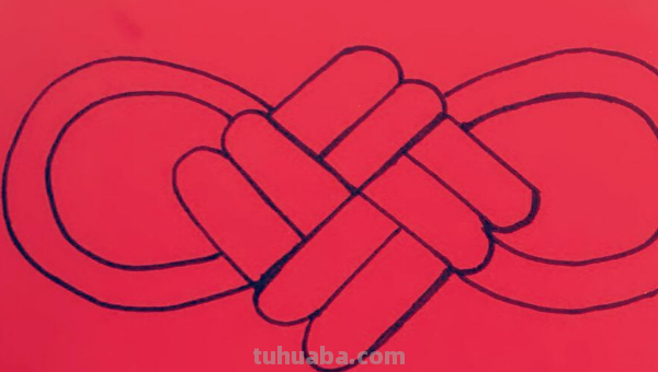 如何画中国结 如何画中国结