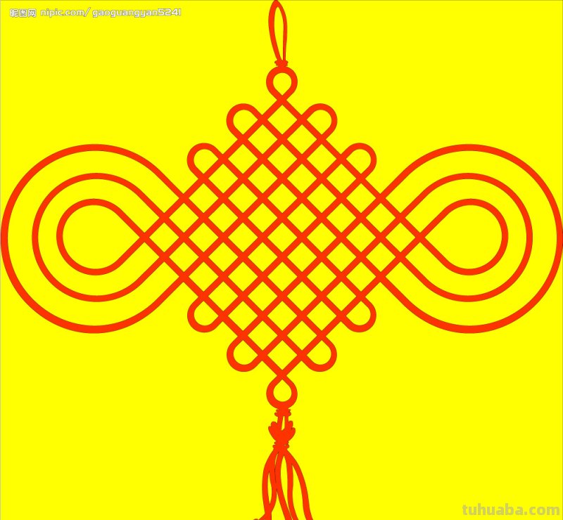 中国结怎么画 中国结怎么画