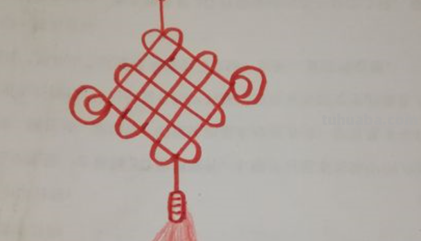 中国结怎么画 中国结怎么画