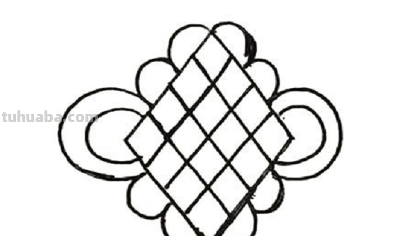 中国结怎么画简笔画 中国结怎么画简笔画