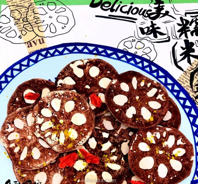 5款美食主题儿童画课例，我保证小朋友绝对喜欢！收藏绘画