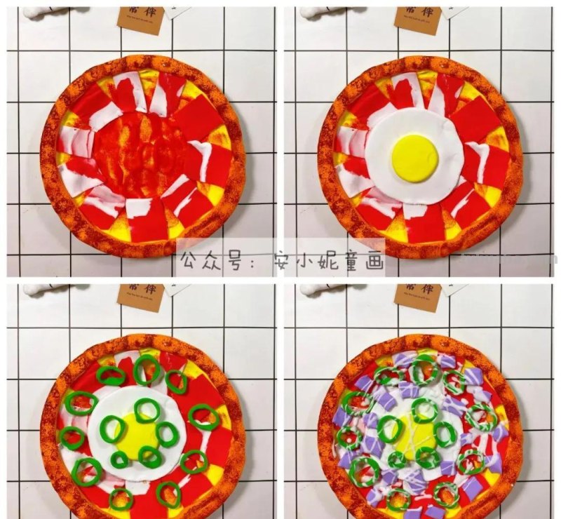 5款美食主题儿童画课例，我保证小朋友绝对喜欢！收藏绘画