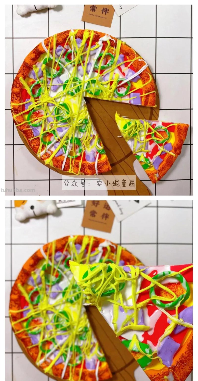 5款美食主题儿童画课例，我保证小朋友绝对喜欢！收藏绘画