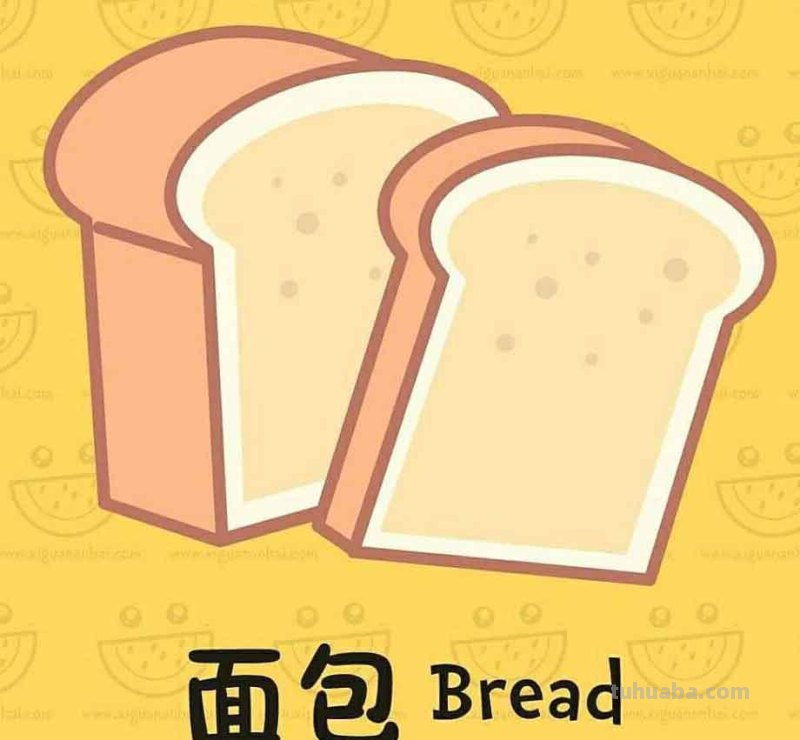 超全食物简笔画，你要的食物都在这里，收藏起来教孩子吧~