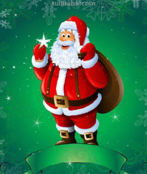 圣诞老人怎么画